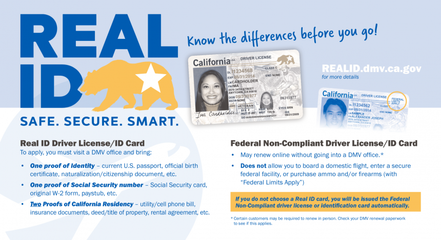 Applying For A California REAL ID Official Website Assemblymember 