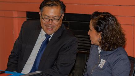 Assemblymember Fong at the Anti-Asian Hate Crime Rountable