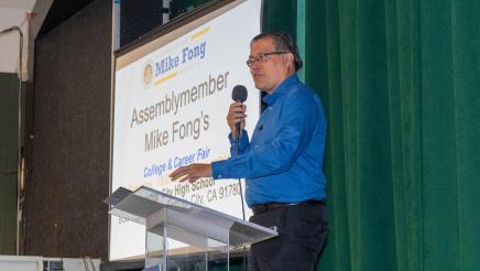 Assemblymember Mike Fong hosted a College and Career Fair at Temple City High School on October 21, 2023