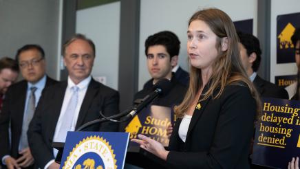 Student Housing Press Conference